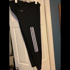 Adidas three stripe leggings size XXL. Brand new, with tags.